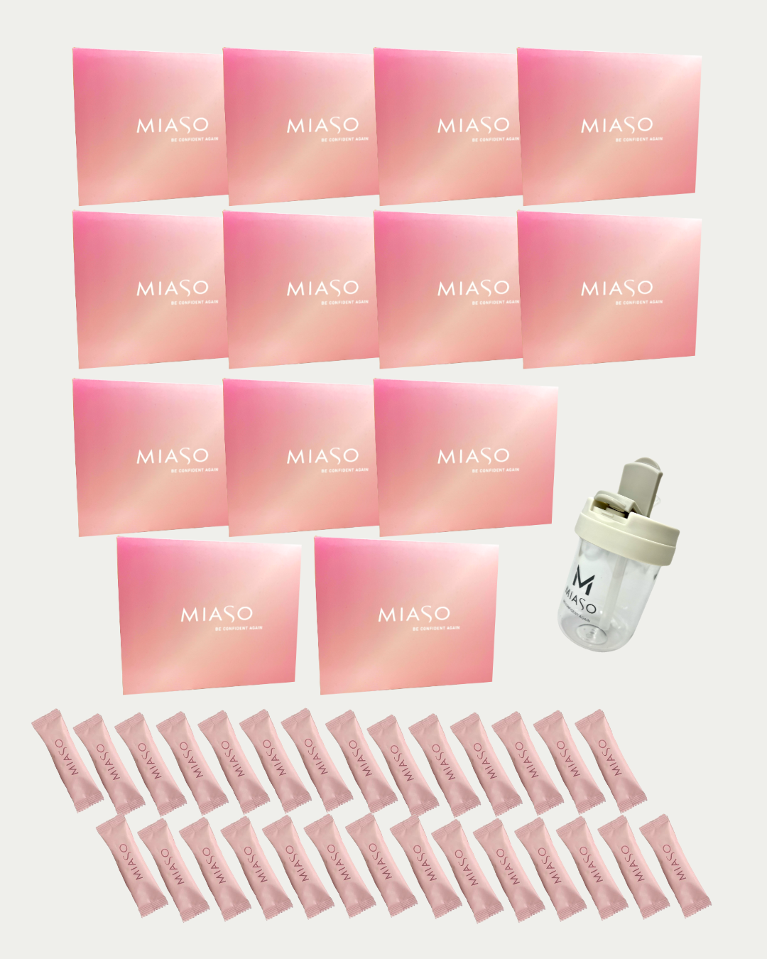 【限时加购】MIASO 配套D 买7送6（28包+限量杯子）