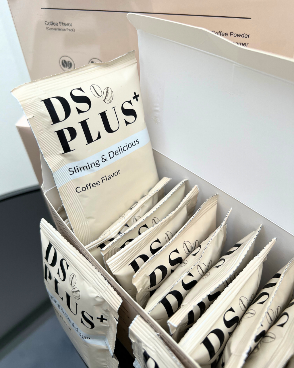 【限时加购】DSplus+Coffee 配套C - （4盒+3包+保温杯）